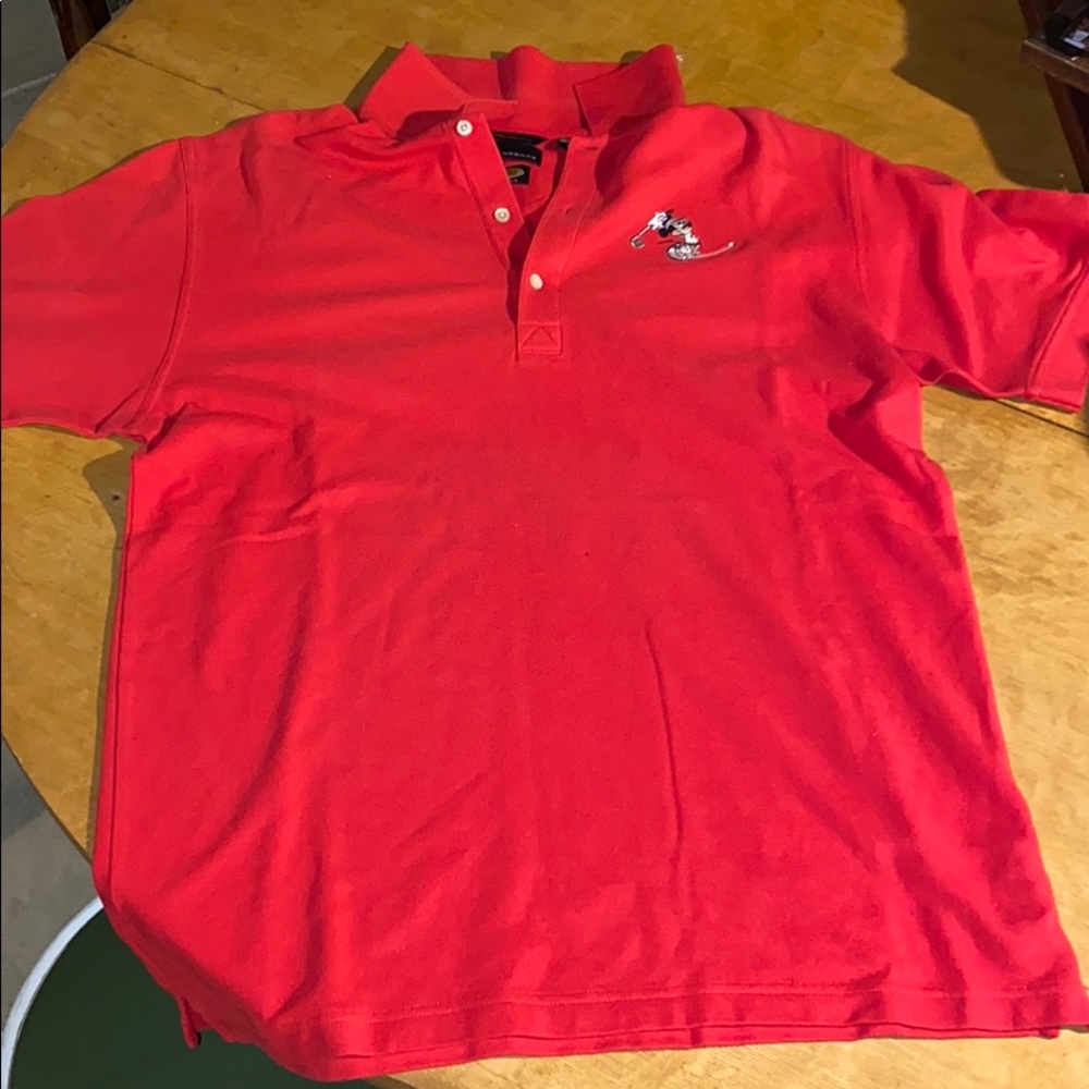 Mens Mickey Mouse Greg Norman Polo